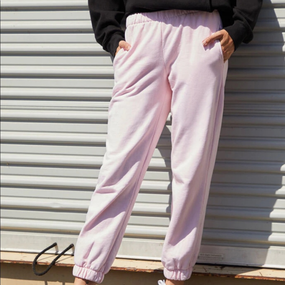 brandy melville rosa sweatpants